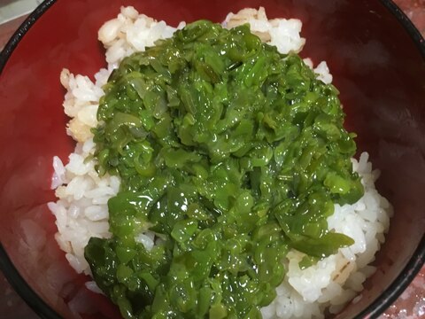 めかぶご飯